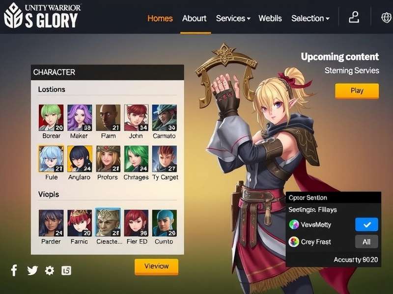 Unity Warrior S Glory upcoming content preview